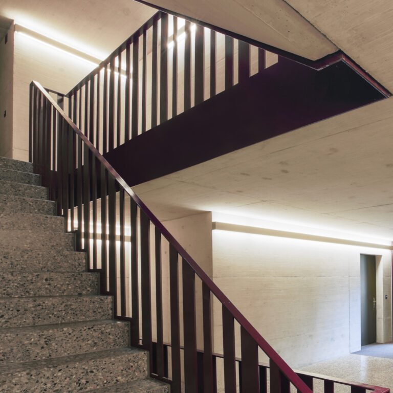  ASIG Tägelmoos Sviluppo abitativo Winterthur Trombe delle scale