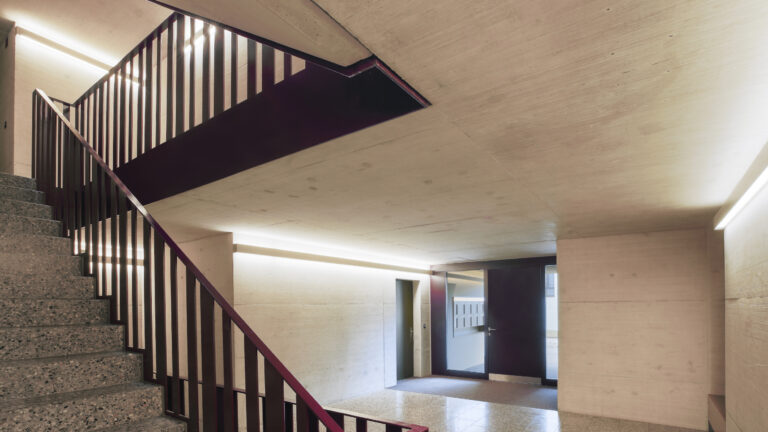  ASIG Tägelmoos Sviluppo abitativo Winterthur Trombe delle scale