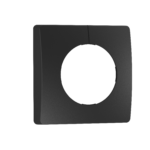 Black cover for IR-sensors concealed, sq.